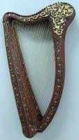SHAMROCK HARP WALL HANGING